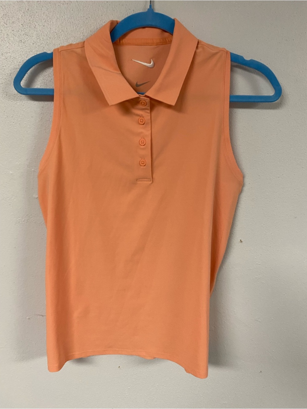 Nike Women’s Sleeveless Polo Top - Peach. N/W out Tag
